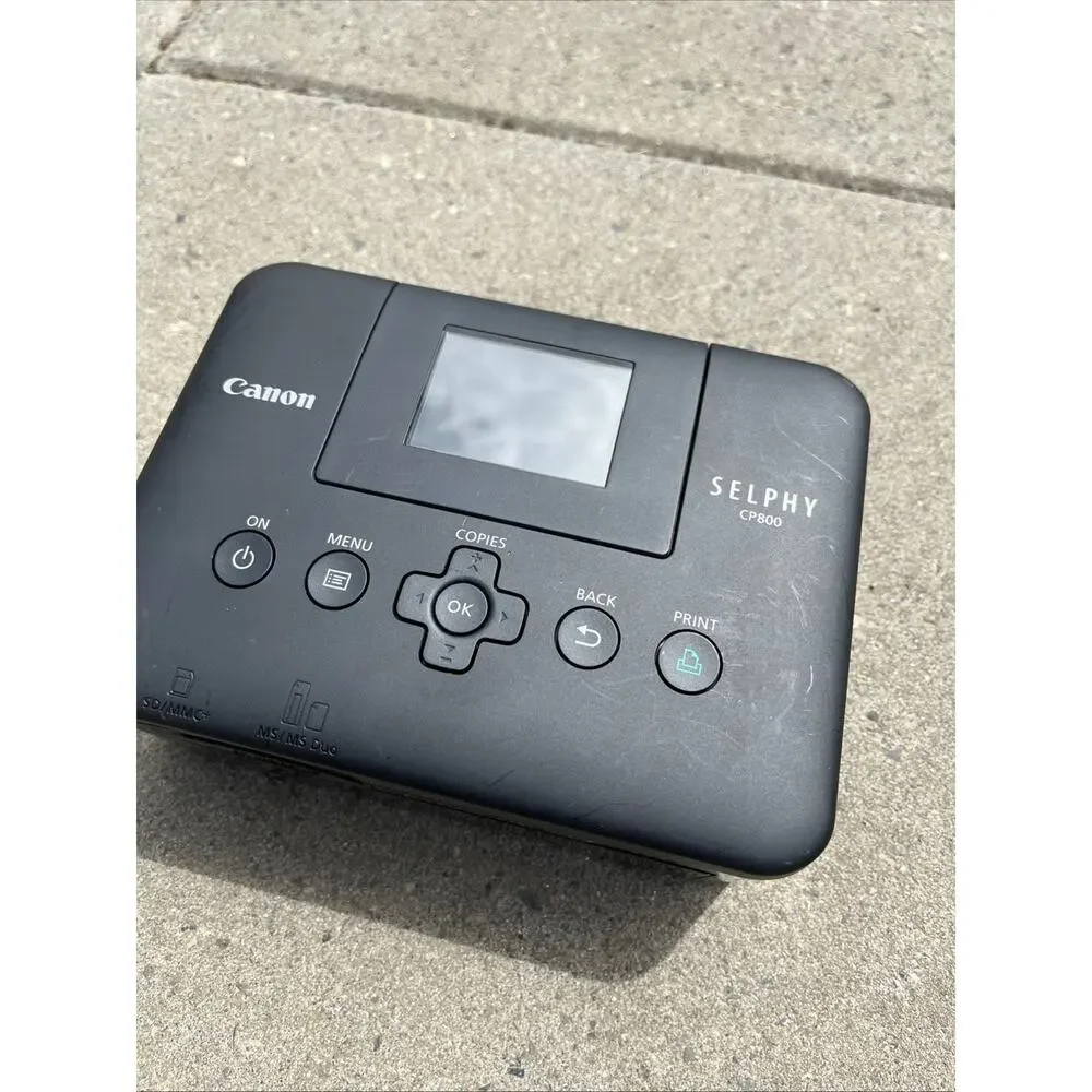 Canon Compact SELPHY CP800 Portable Printer Unit Only No Charger Untested